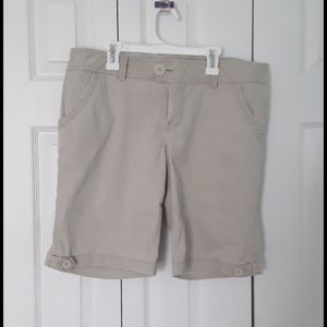 Khaki Bermuda Shorts